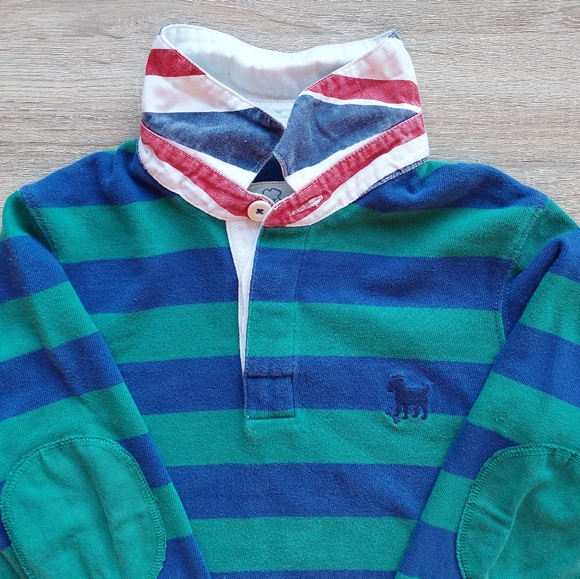 Mini Boden rugby polo 7-8 years - Picture 3 of 16